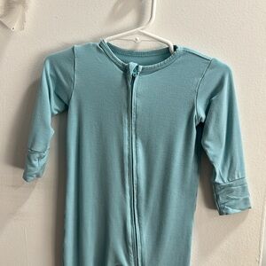 Sweet bamboo Light Blue Baby Onesie